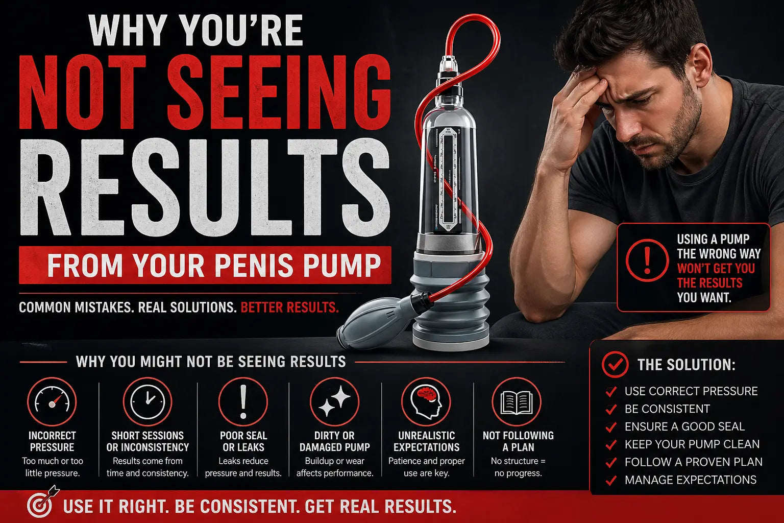 How To Get The Best Results From A Penis Pump