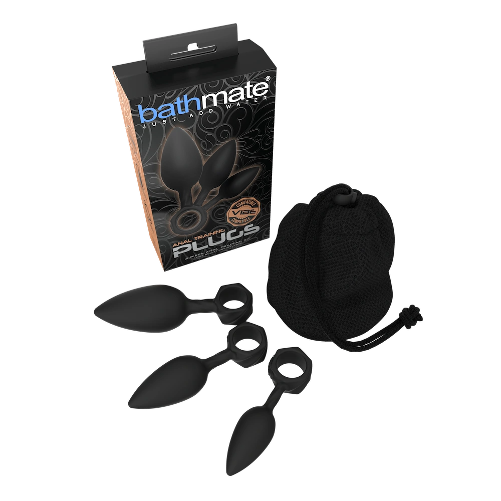 Bathmate Anal Training Butt Plugs | Silicone Beginner Set | Bathmate Shop Bathmate Anal Training Butt Plugs | Silicone Beginner Set | Bathmate Shop