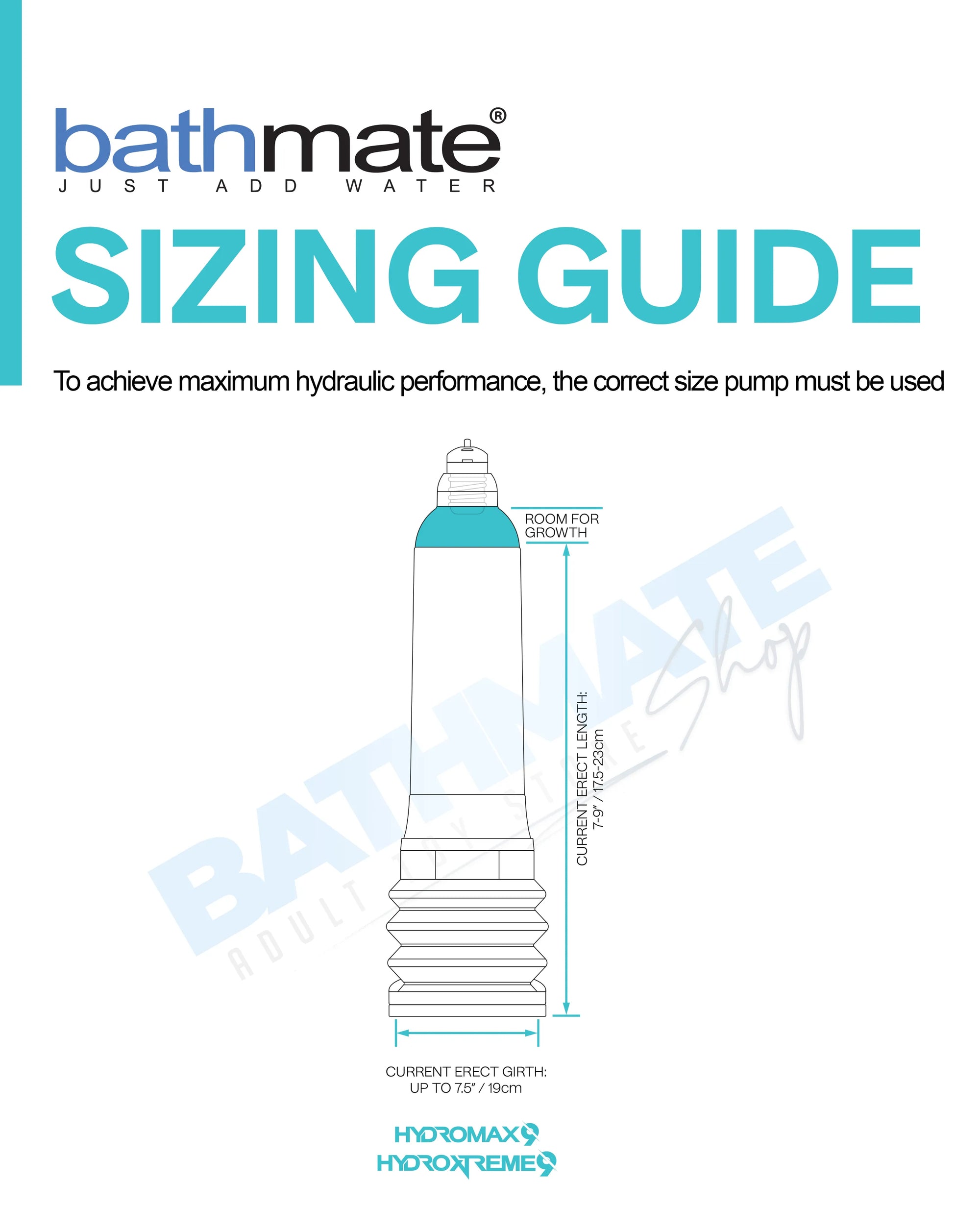 Bathmate Hydromax 9 – Penis Pump for Size & Performance