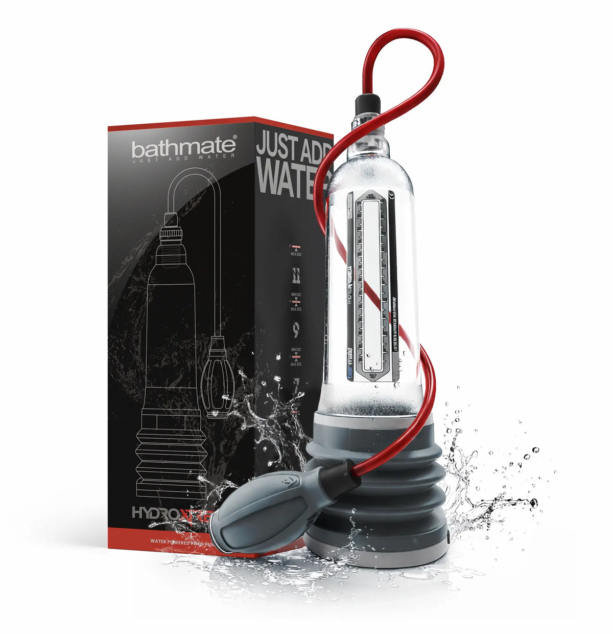 Bathmate HydroXtreme 11 kit with handball pump and packaging