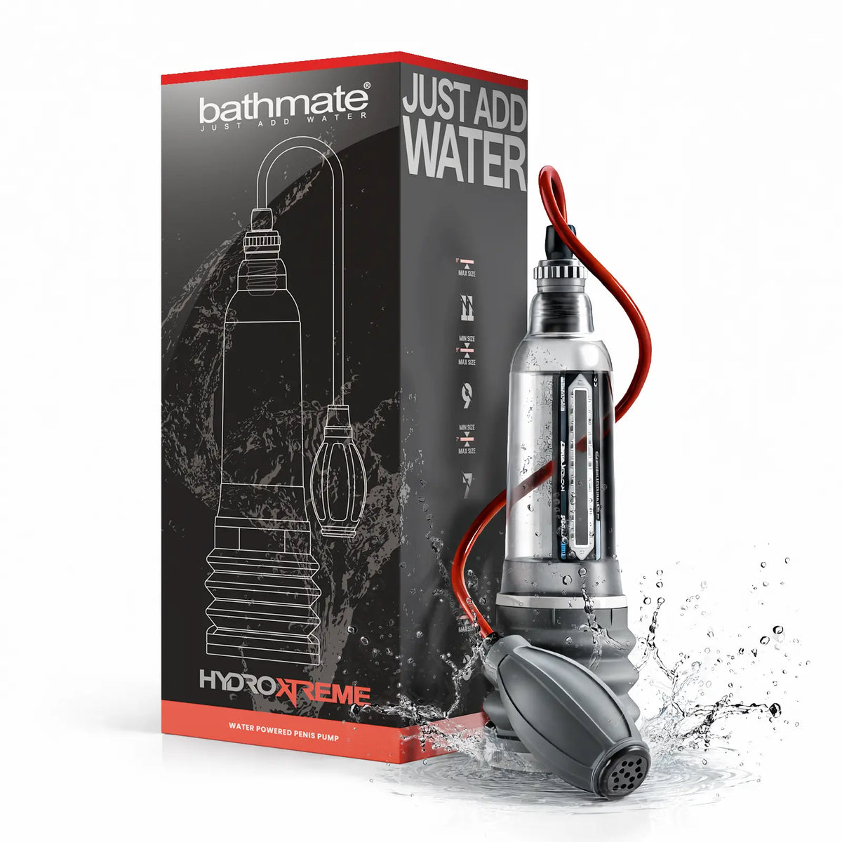 Bathmate HydroXtreme 6 kit with handball pump and packaging